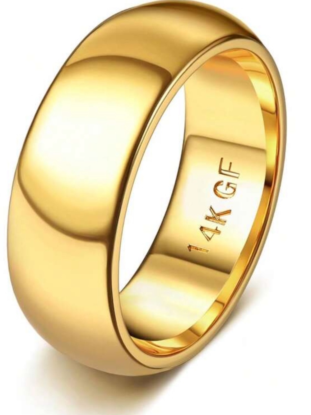 14K Gold-Finish Men's And Women’s Wedding Band - Gold⚜️⚜️